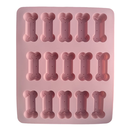 Pink Dog Bone Silicone Mold